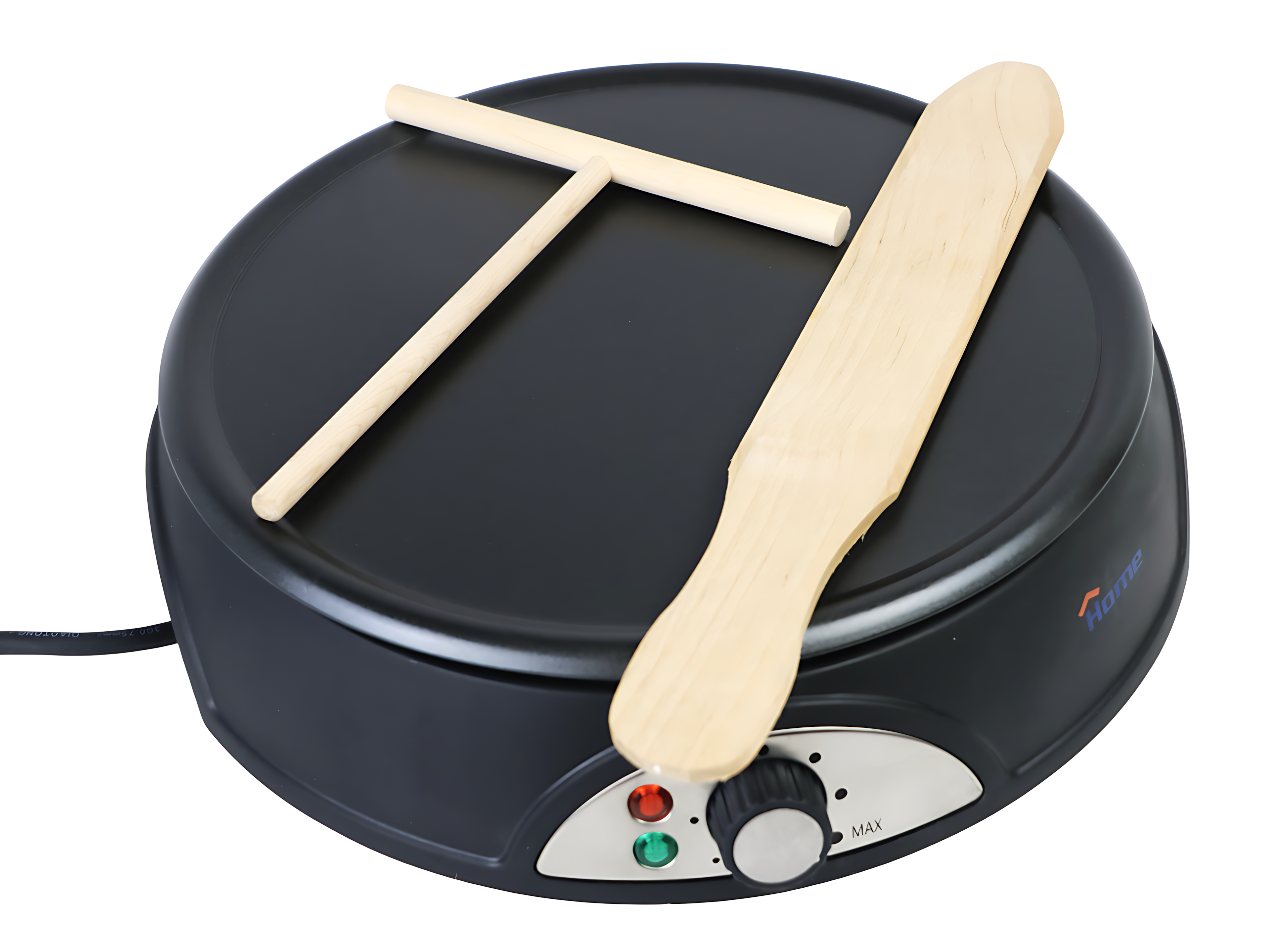 Home Crepe Maker, 1000 Watt, Black - MC460