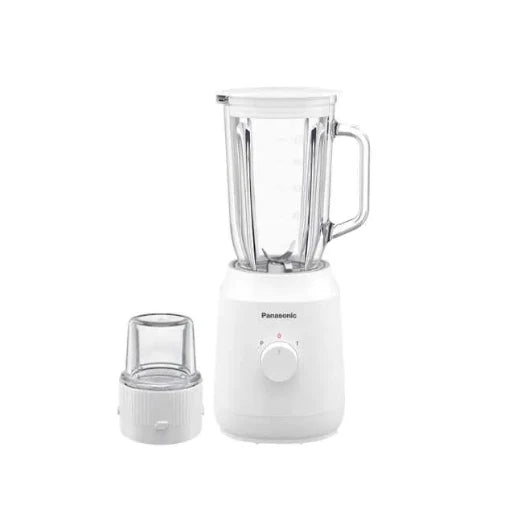 Panasonic MX-EX1081 Blender – 400W, White, with Glass Jar and Glass Mill