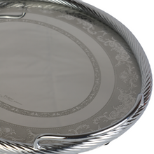 Load image into Gallery viewer, Elegant oval serving tray for us-38568