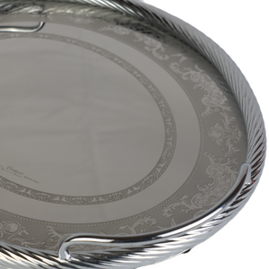 Elegant oval serving tray for us-38568