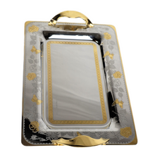 Load image into Gallery viewer, GARDEN GOLD Serving tray set 3 PCS 1200-51375