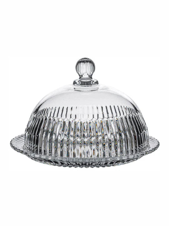 Glass Cake Platter with Lid
