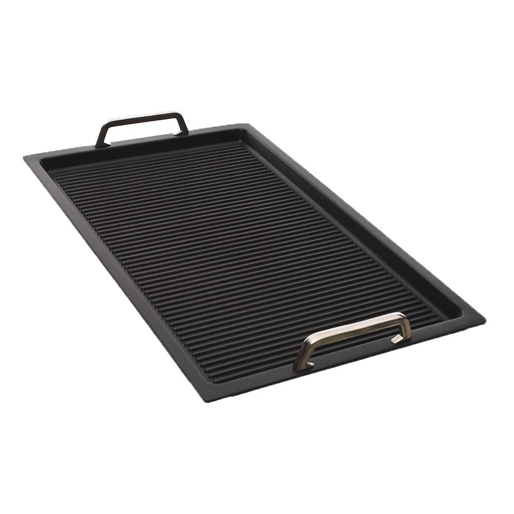 Gastroguss Grill 53 x 33 cm cast aluminum  Hight 2 cm open / with handles