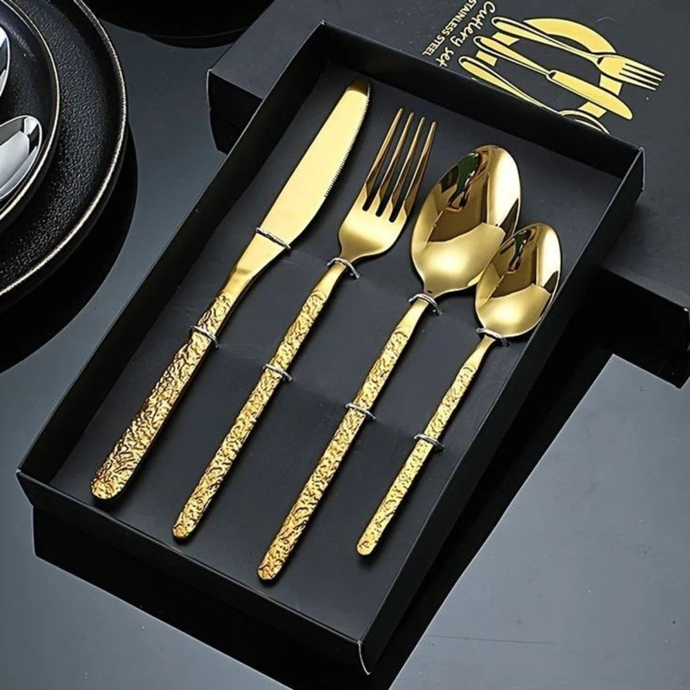 24-Piece Cutlery Set – Durable & Practical for 6 People