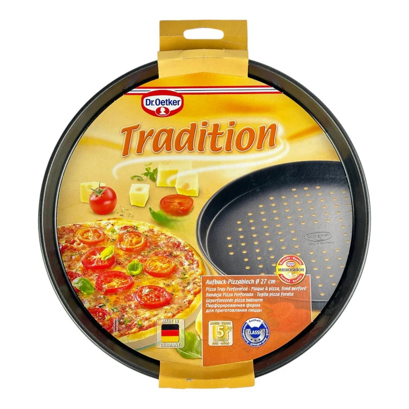 Dr. Oetker 27 cm Perforated Non-Stick Pizza Tray