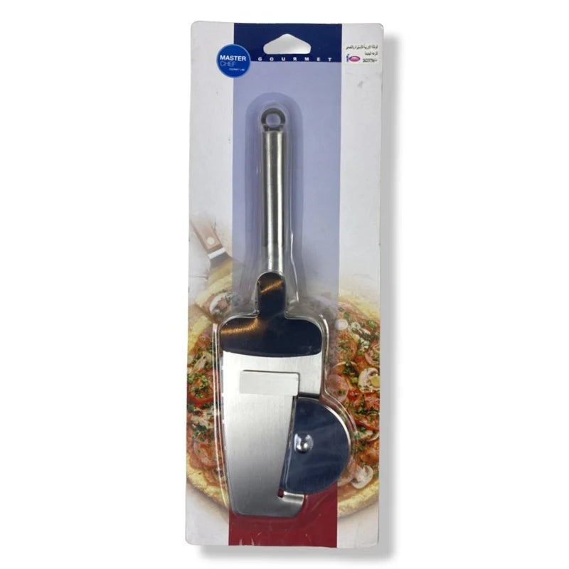 Master Chef Stainless Steel Pizza Cutter and Lifter