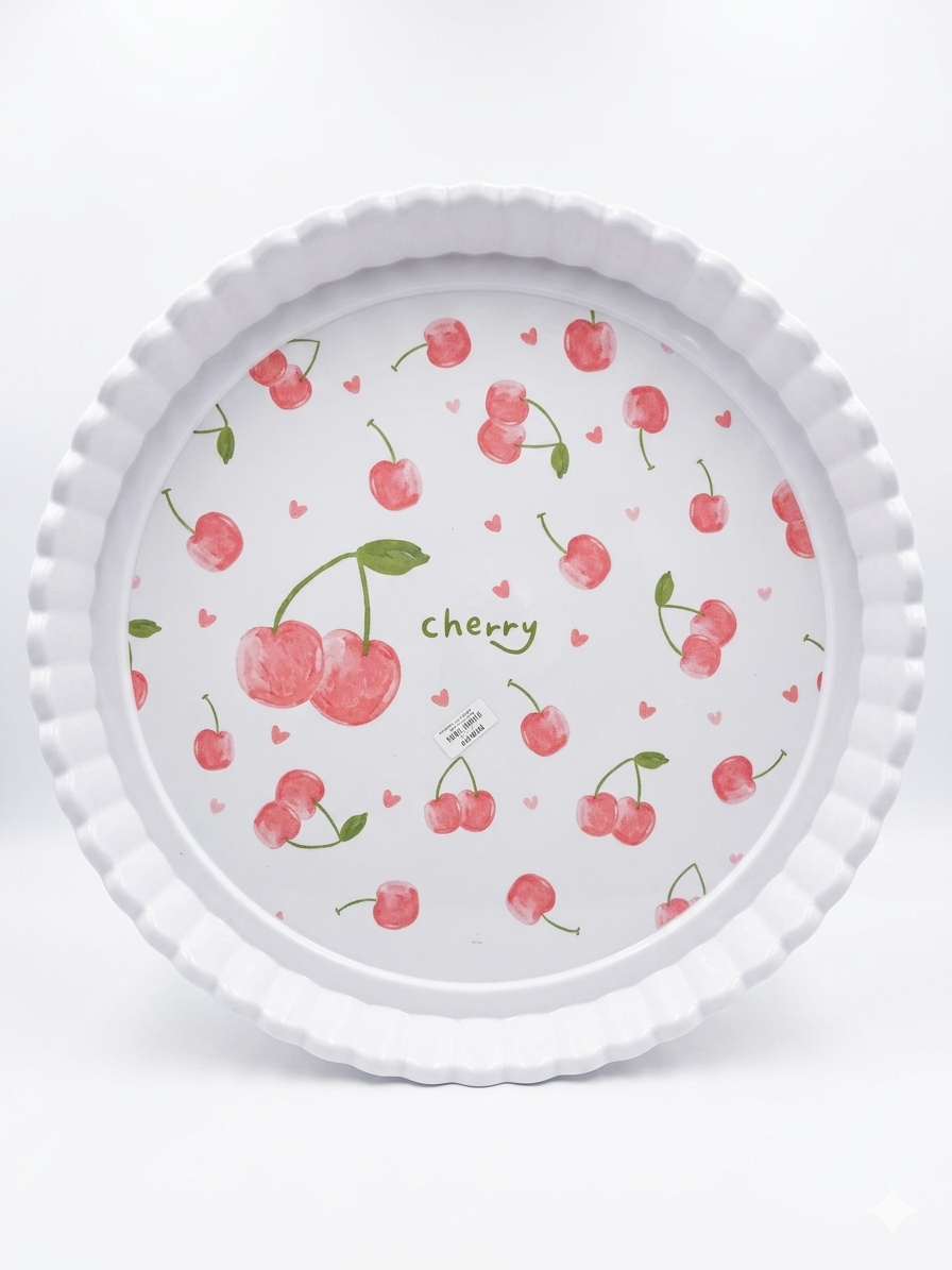 Large 70cm Round Melamine Serving Tray