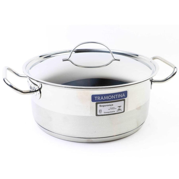 Tramontina Professional 24 cm 6.1 L stainless steel deep